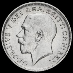 1918 George V Silver Sixpence Obverse