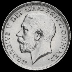 1918 George V Silver Sixpence Obverse