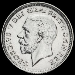 1926 George V Silver Sixpence Obverse
