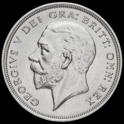 1928 George V Silver Wreath Crown Obverse