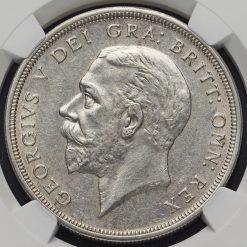 1930 George V Silver Wreath Crown Obverse