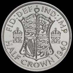 1940 George VI Silver Half Crown Reverse