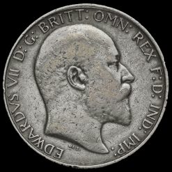 1902 Edward VII Silver Florin Obverse
