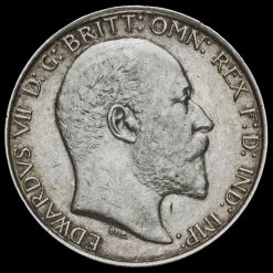 1902 Edward VII Silver Florin Obverse