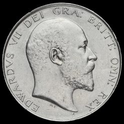 1906 Edward VII Silver Half Crown Obverse