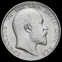 1907 Edward VII Silver Shilling Obverse