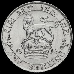 1912 George V silver Shilling Reverse