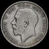 1918 George V Silver Half Crown Obverse