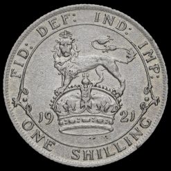 1921 George V Silver Shilling Reverse