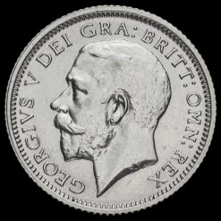 1926 George V Silver Sixpence Obverse