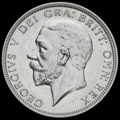 1929 George V Silver Florin Obverse