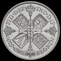 1929 George V Silver Florin Reverse