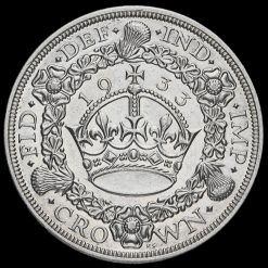 1933 George V Silver Wreath Crown Reverse