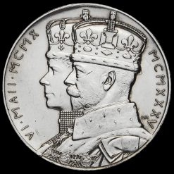 1935 George V Official Silver Jubilee Medal Obverse
