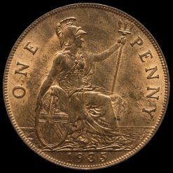1935 George V Penny Reverse