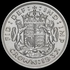 1937 George VI Coronation Silver Crown Reverse