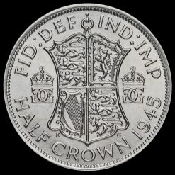 1945 George VI Silver Half Crown Reverse