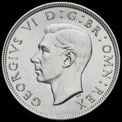1946 George VI Silver Half Crown Obverse