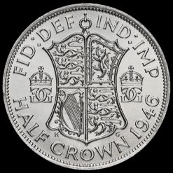1946 George VI Silver Half Crown Reverse