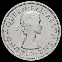 Southern Rhodesia 1953 Silver Crown Obverse