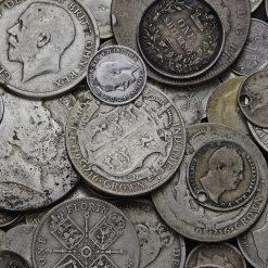 320 Grams of Circulated Pre 1920 British .925 Silver Bullion Investment Coins