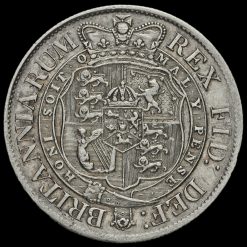 1817 George III Milled Silver Half Crown Reverse