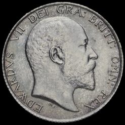 1902 Edward VII Silver Shilling Obverse
