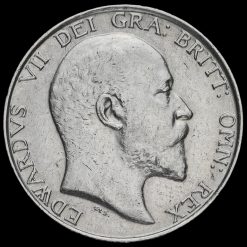 1902 Edward VII Silver Shilling Obverse
