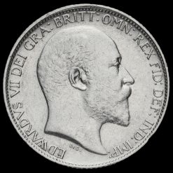 1906 Edward VII Silver Sixpence Obverse