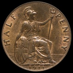 1911 George V Halfpenny Reverse