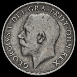 1913 George V Silver Shilling Obverse