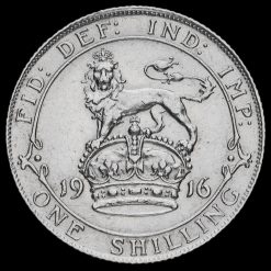 1916 George V Silver Shilling Reverse