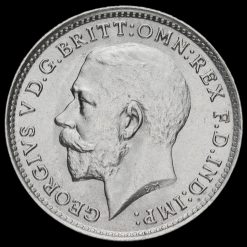 1918 George V Silver Threepence Obverse