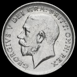 1918 George V Silver Sixpence Obverse