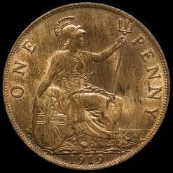 1919 George V Penny Reverse