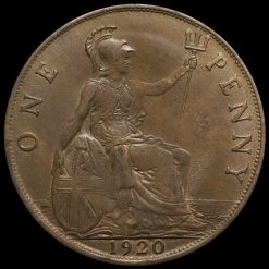 1920 George V Penny Reverse