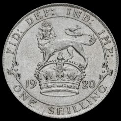 1920 George V Silver Shilling Reverse