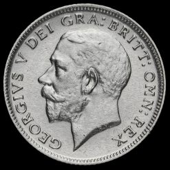 1921 George V Silver Sixpence Obverse