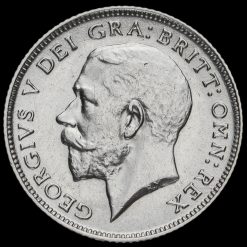 1923 George V Silver Sixpence Obverse