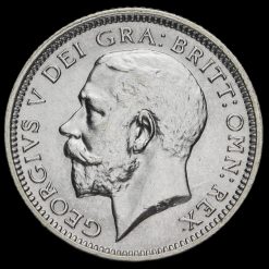 1925 George V Silver Sixpence Obverse