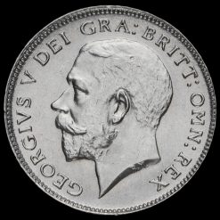 1925 George V Silver Sixpence Obverse