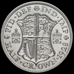 1928 George V Silver Half Crown Reverse