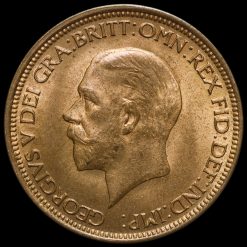 1930 George V Halfpenny Obverse