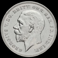 1935 King George V Rocking Horse Silver Jubilee Crown Obverse