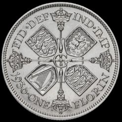 1936 George V Silver Florin Reverse