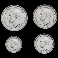 1939 George VI Silver Maundy Set Obverse