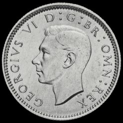 1947 George VI Sixpence Obverse