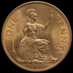 1949 George VI Penny Reverse