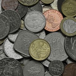 1 Kilogram of Assorted World Coins