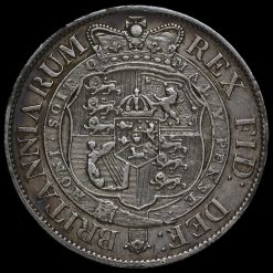 1819 George III Milled Silver Half Crown Reverse